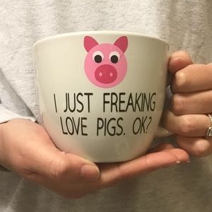 I Just Freaking Love Pigs Coffee Mug